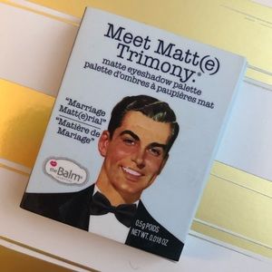 💜3 for $10! theBalm “Meet Matt(e) Trimony” Single